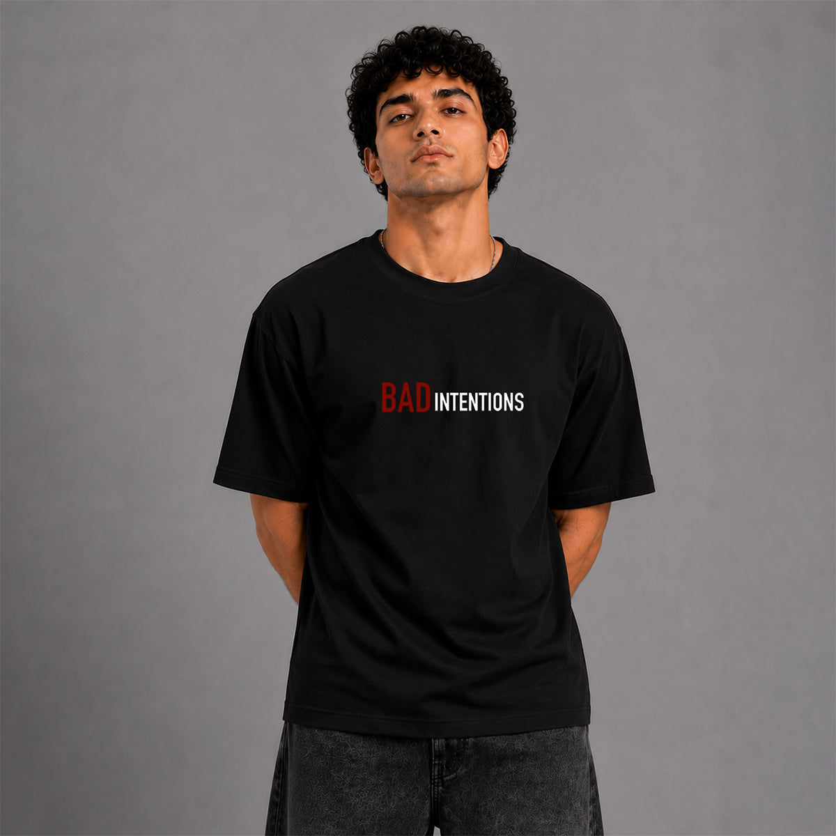 Bad intentions T-shirt - Black