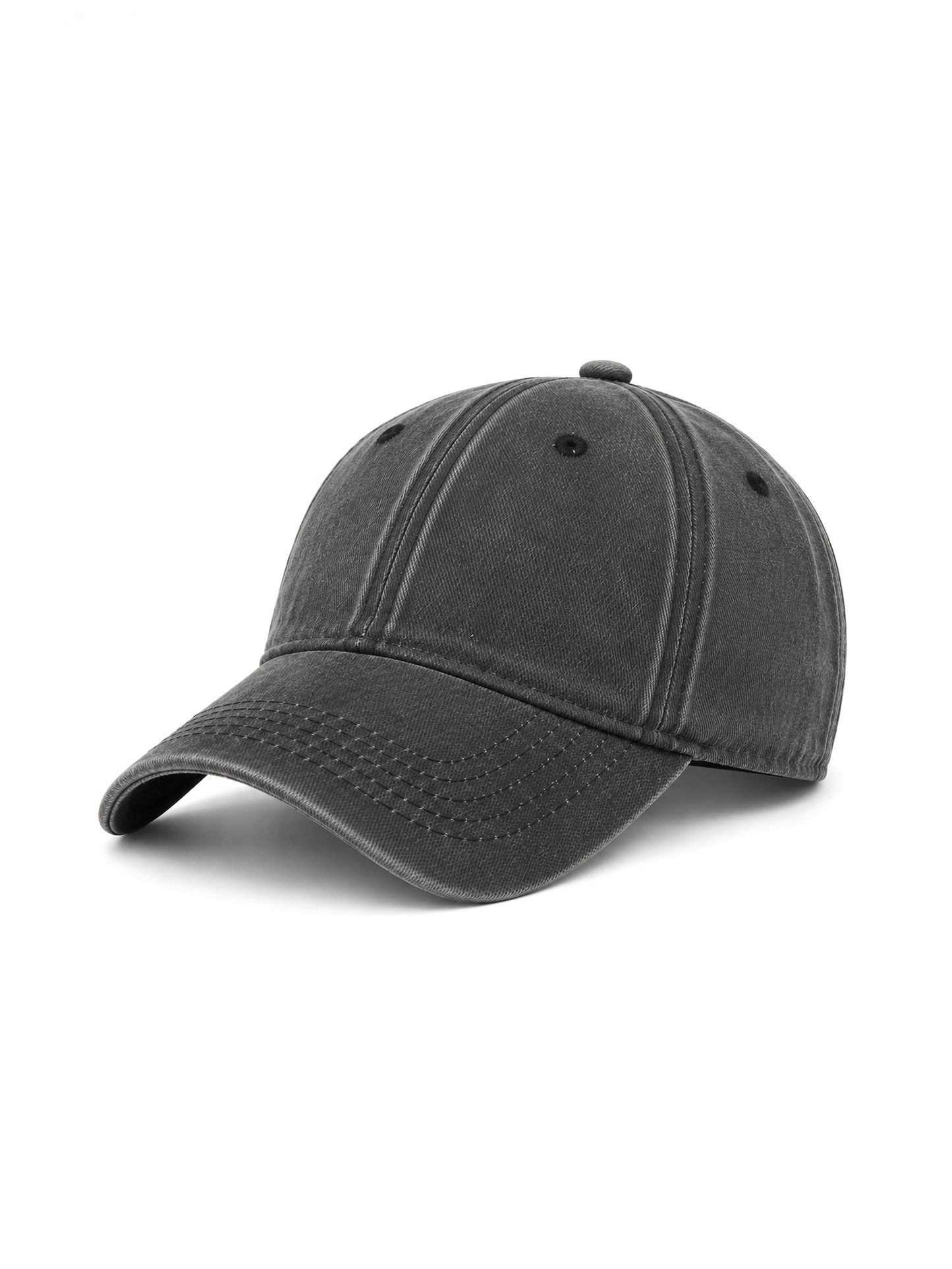 Black  Washed Cap