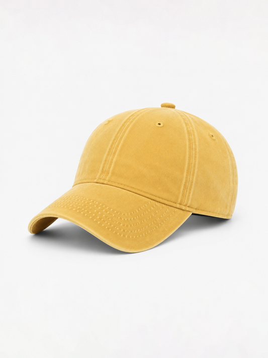 Yellow Washed Cap