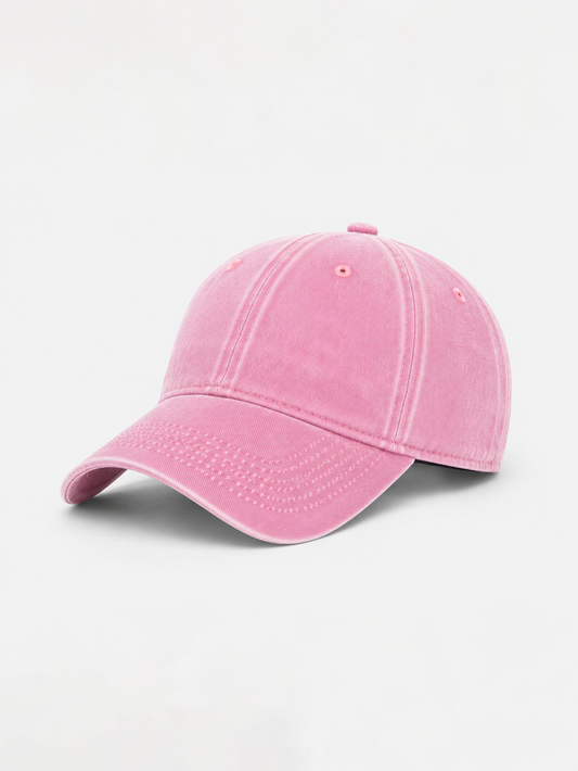 Pink Washed Cap