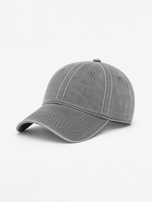 Grey Washed Cap