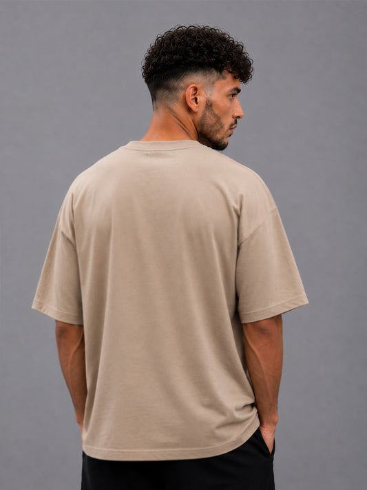 Basic Pocket Tee - Biege