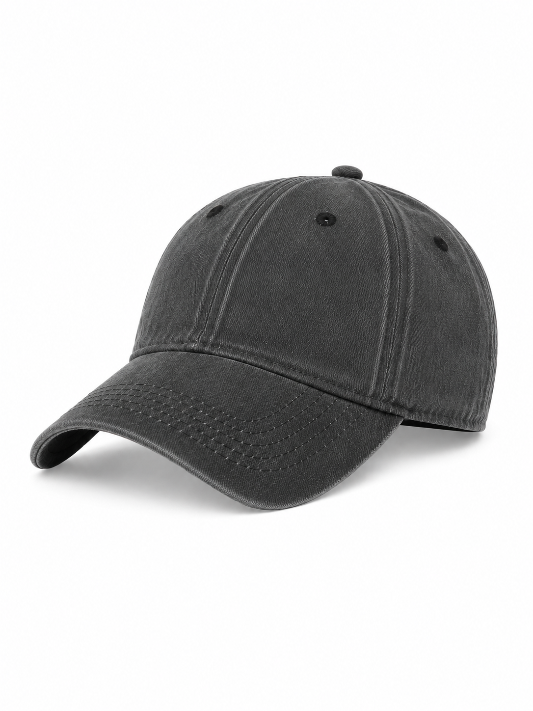 Black  Washed Cap