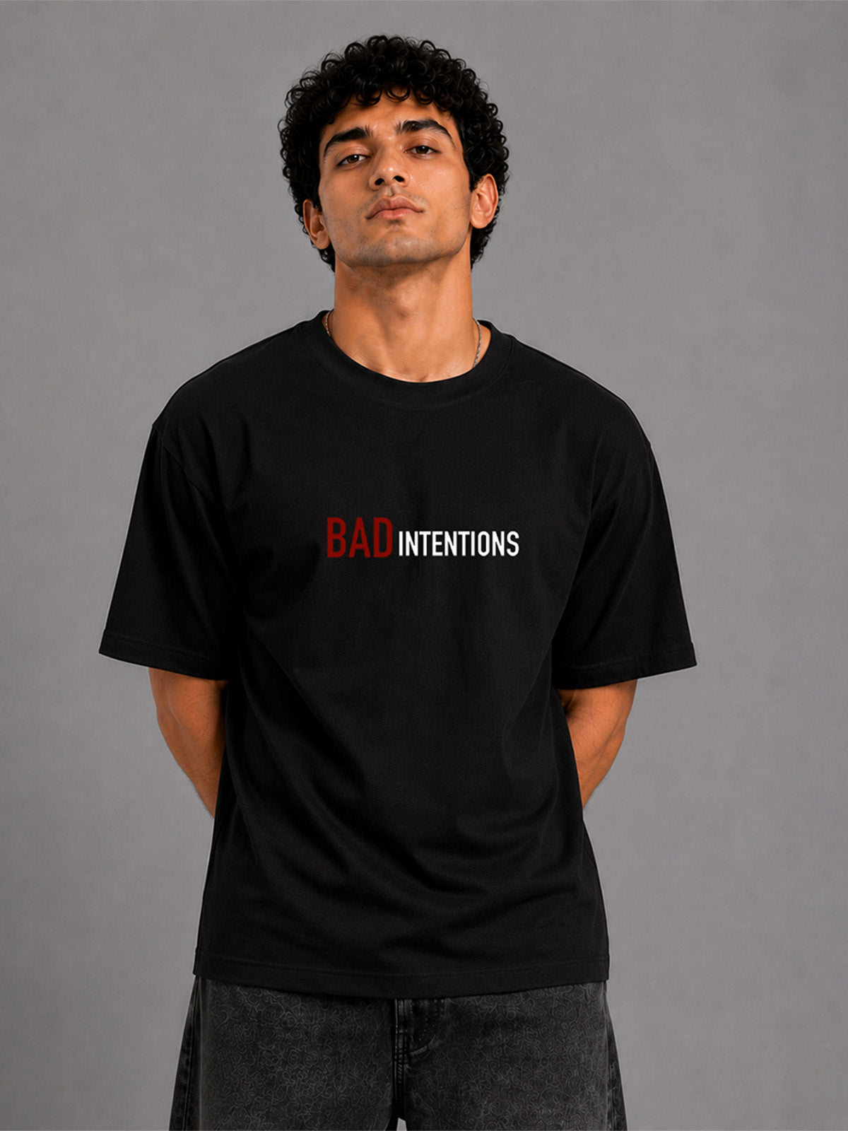 Bad intentions T-shirt - Black
