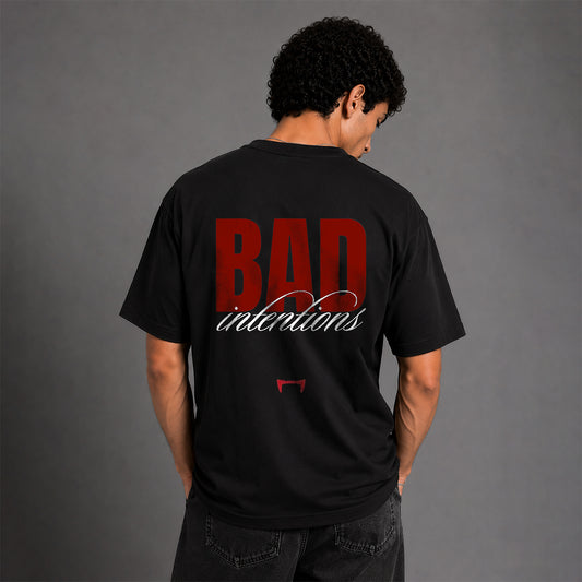 Bad intentions T-shirt - Black