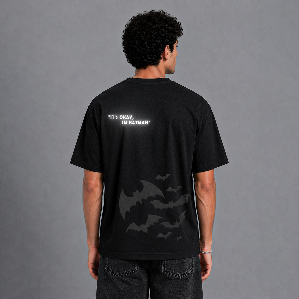BATMAN - T-Shirt - Black