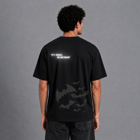 BATMAN - T-Shirt - Black
