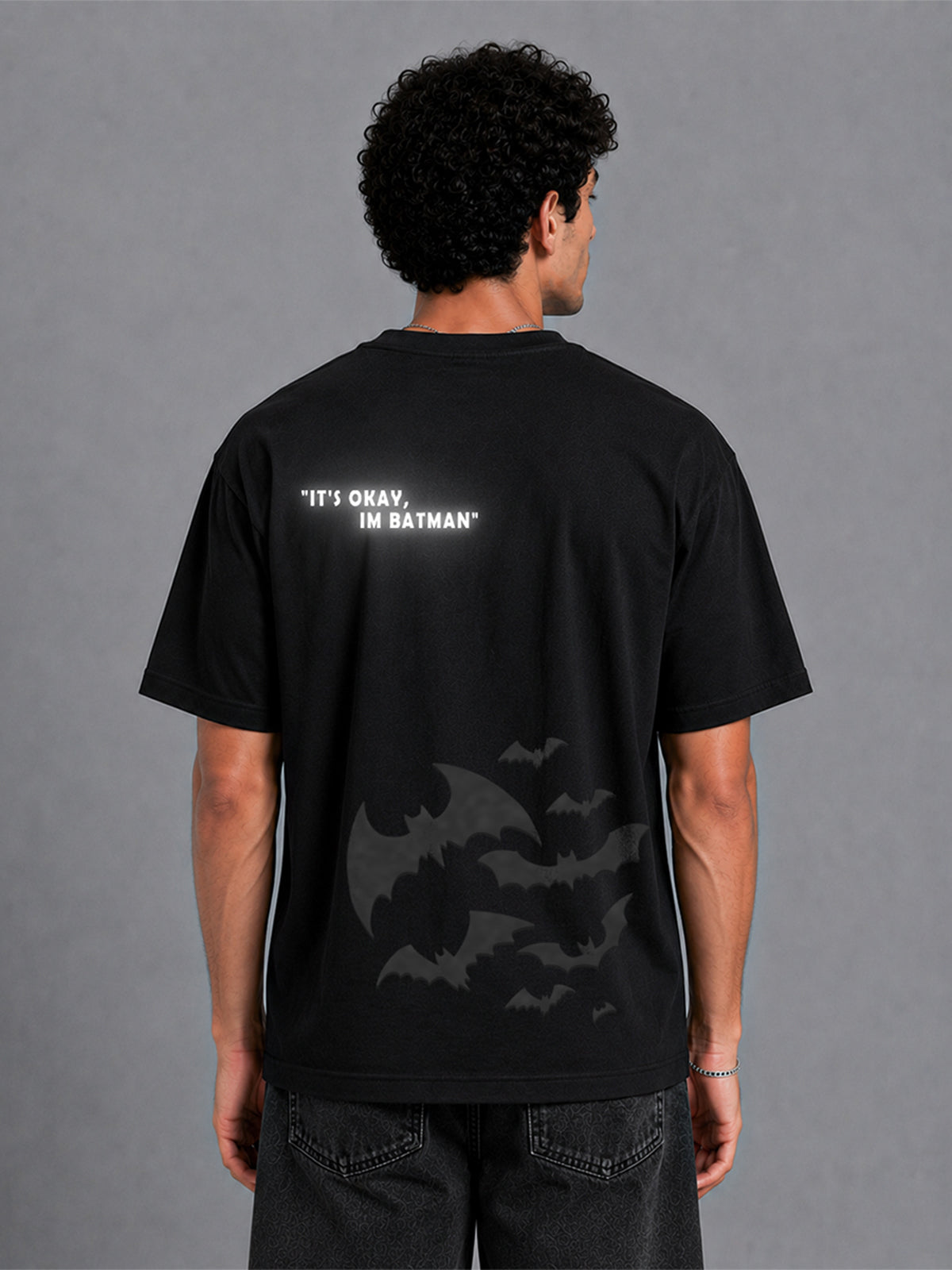 BATMAN - T-Shirt - Black