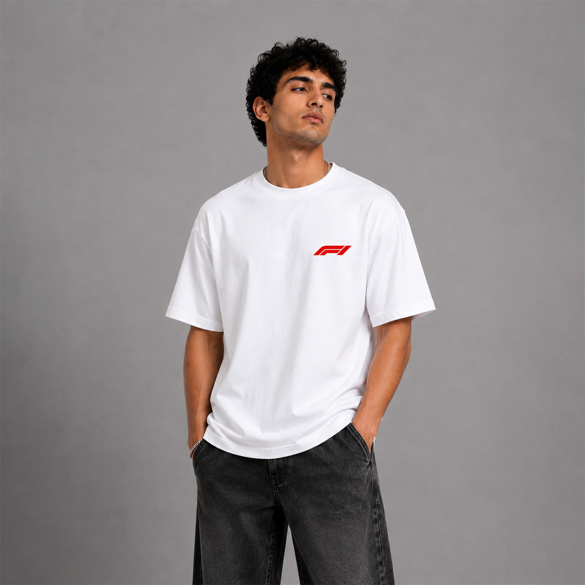 F1 - T-shirt - White