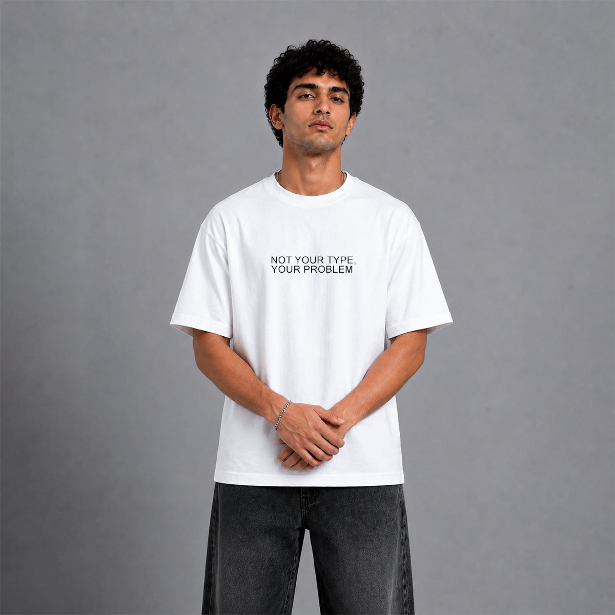 Not your type -T-shirt - White